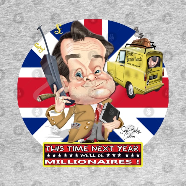 Del Boy by Sarah Bailey TV Cartoons